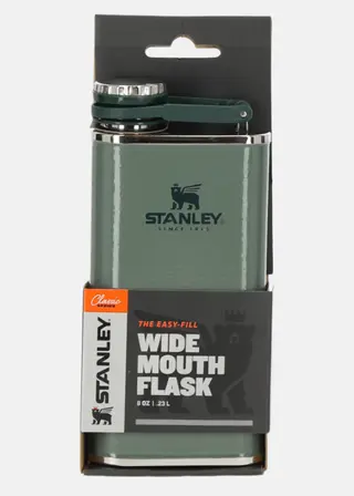 Produktfoto för Stanley The Easy Fill Wide Mouth Flask Hammertone Green 0,23 L