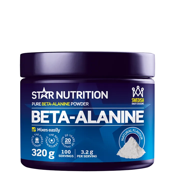 Alternativ bild 0 för Star Nutrition Beta-Alanine 320g