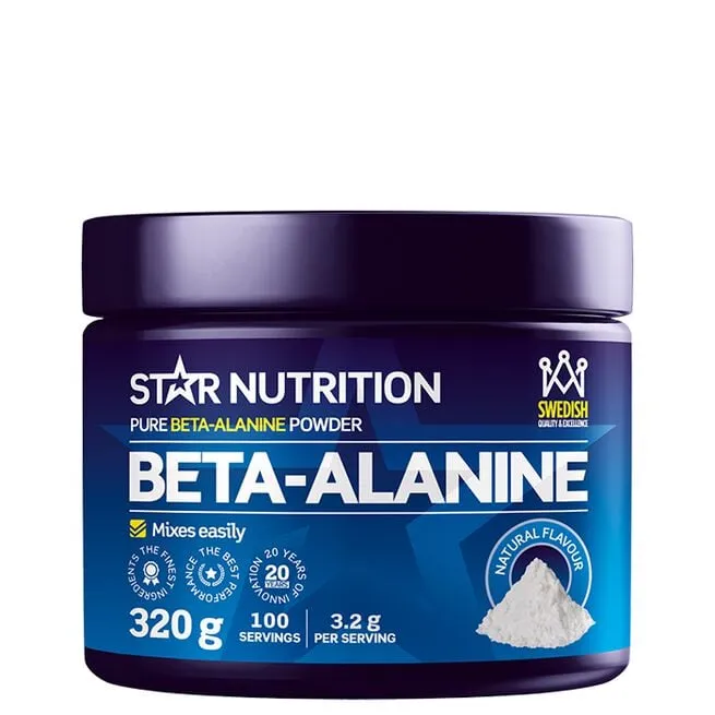 Alternativ bild 0 för Star Nutrition Beta-Alanine 320g