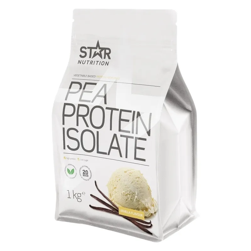 Bild 2 för Star Nutrition Pea Protein Isolate Vanilla 1000g