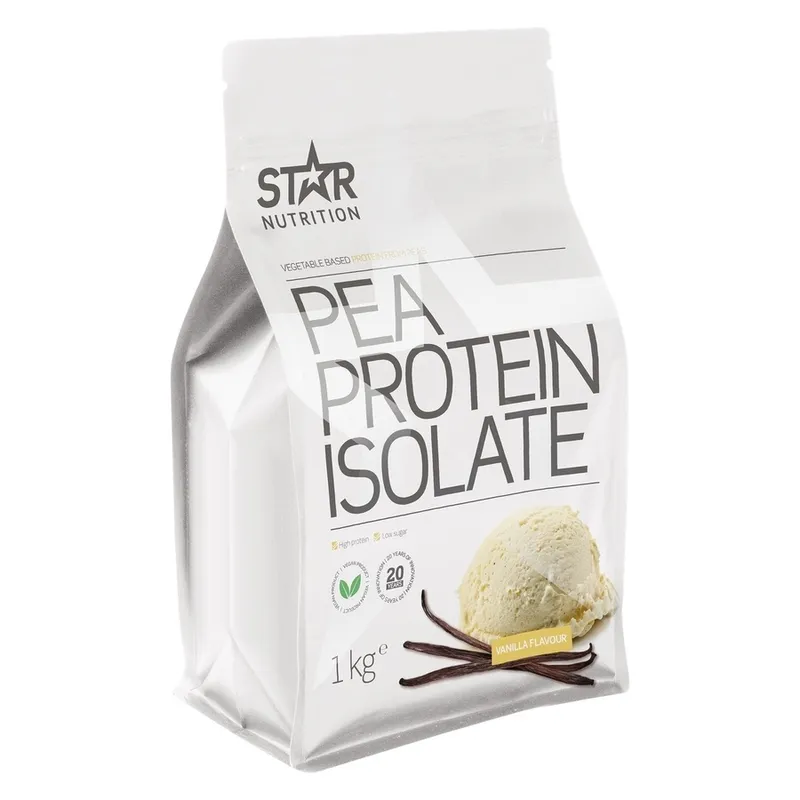 Bild 3 för Star Nutrition Pea Protein Isolate Vanilla 1000g