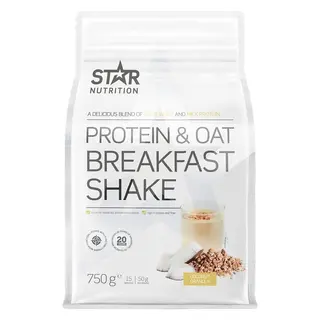 Produktfoto för Star Nutrition Protein & Oat Breakfast Shake Coconut/Granola 750g