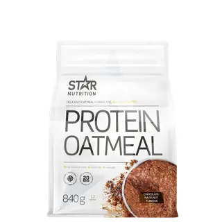 Produktfoto för Star Nutrition Protein Oatmeal Chocolate Hazelnut 840g