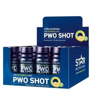 Produktfoto för Star Nutrition PWO Shot Lemon & Lime 12-pack