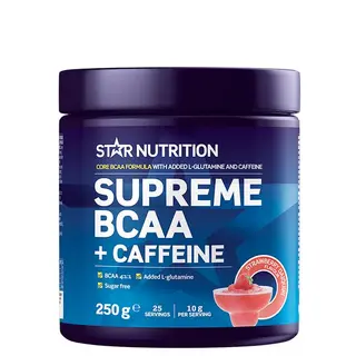 Produktfoto för Star Nutrition Supreme BCAA Raspberry Peach 250g