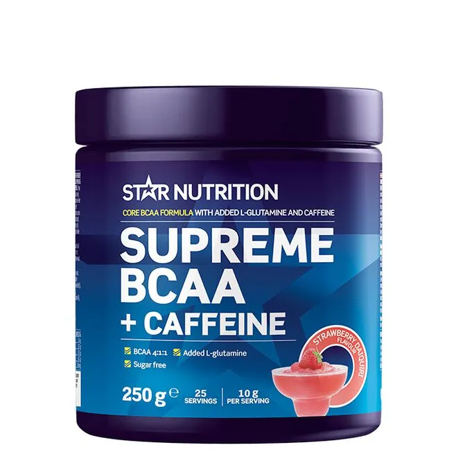 Alternativ bild 0 för Star Nutrition Supreme BCAA Raspberry Peach 250g