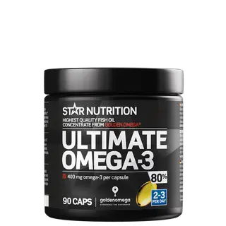 Produktfoto för Star Nutrition Ultimate Omega-3 80% 90pcs