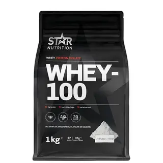 Produktfoto för Star Nutrition Whey-100 1 kg - Ice Coffee