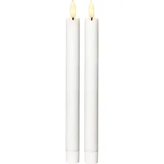 Produktfoto för Star Trading 063-30 LED 2-pack Flamme Vit 2