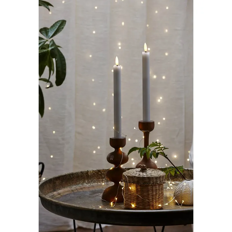Bild 2 för Star Trading 063-30 LED 2-pack Flamme Vit 2