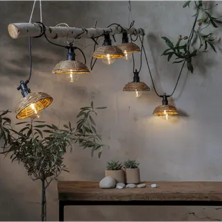 Produktfoto för Star Trading 473-11 Ljusslinga Cesta Light