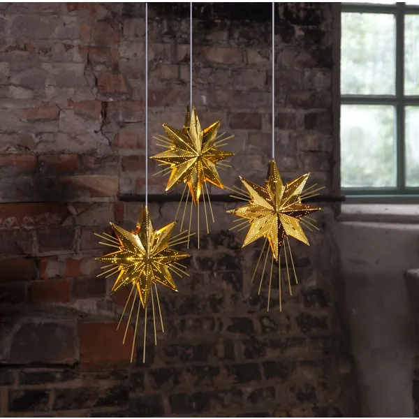 Bild 2 för Star Trading 797-00 Metallstjärna Mini Luxe