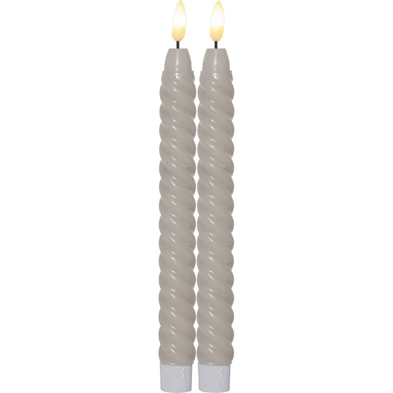 Alternativ bild 0 för Star Trading Flamme Swirl 064-35 beige 2-p