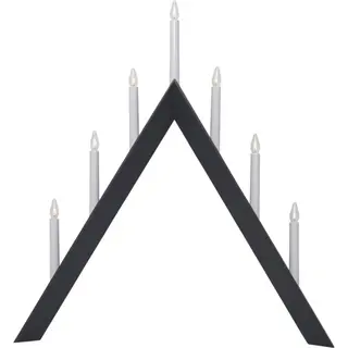Produktfoto för Star Trading Ljusstake ARROW - Grafit