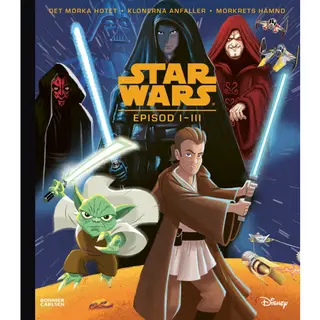 Produktfoto för Star Wars Episod I-III Bilderbokssamling