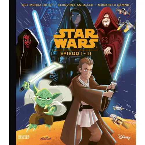 Alternativ bild 0 för Star Wars Episod I-III Bilderbokssamling