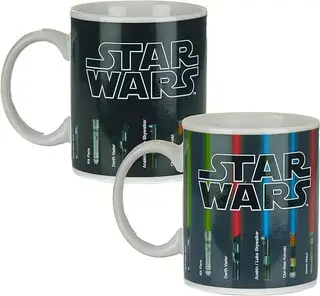 Produktfoto för Star Wars Färgskiftande Muggar Lightsaber