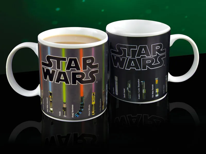 Alternativ bild 0 för Star Wars Färgskiftande Muggar Lightsaber