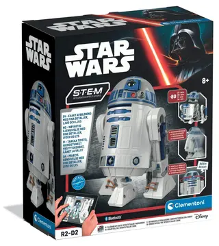 Produktfoto för Star Wars R2-D2 Robotbyggsats, 80+ delar, Appstyrd