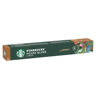 Produktfoto för STARBUCKS by Nespresso House Blend Lungo 10 kapslar