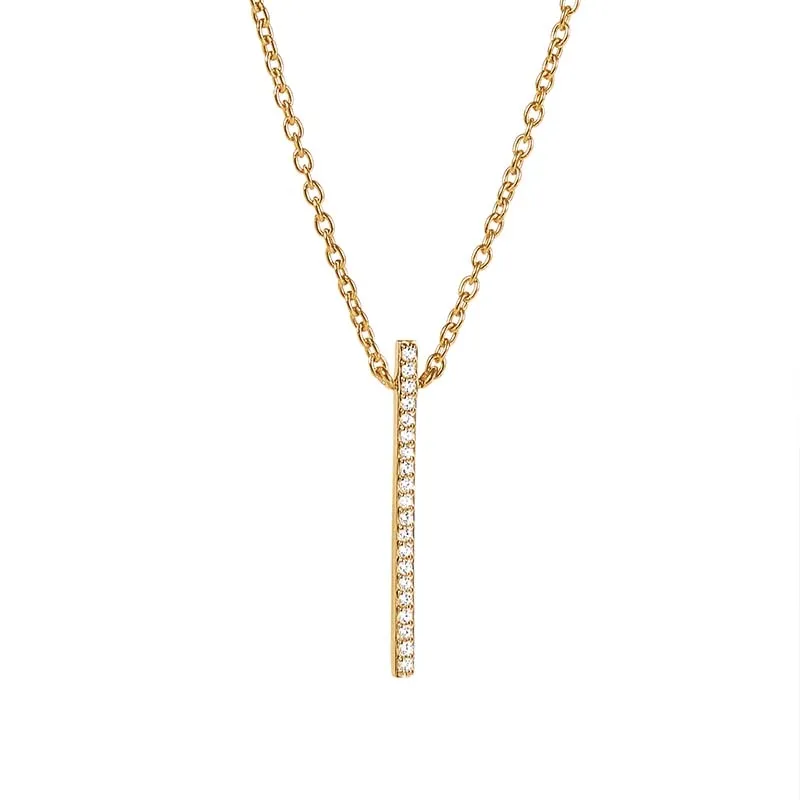 Alternativ bild 0 för Starline Halsband Guld 40-45 cm
