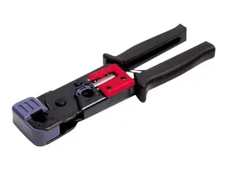 Produktfoto för StarTech.com RJ45 RJ11 Krimpverktyg med kabelskalare - Hopfalsningsverktyg - för P/N: CRJ4550PK, WIRC6ASPATBL, WIRC6CMPBLU