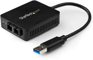 Produktfoto för StarTech.com USB 3.0 to Fiber Optic Converter - 1000Base-SX SC - netværksadapter