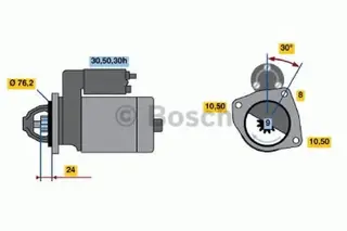 Produktfoto för Startmotor