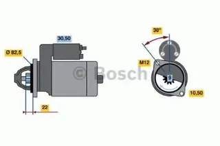 Produktfoto för Startmotor