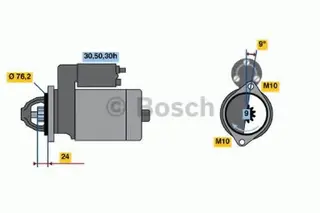 Produktfoto för Startmotor