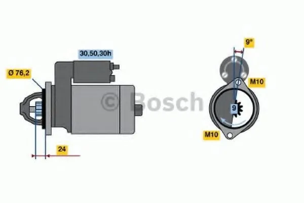 Alternativ bild 0 för Startmotor