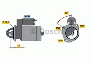 Produktfoto för Startmotor
