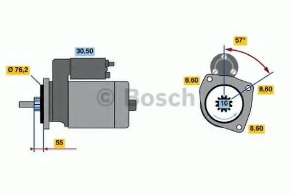 Alternativ bild 0 för Startmotor