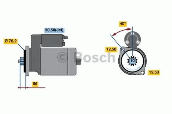 Alternativ bild 0 för Startmotor