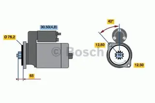 Produktfoto för Startmotor