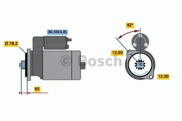 Alternativ bild 0 för Startmotor