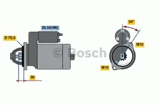 Produktfoto för Startmotor