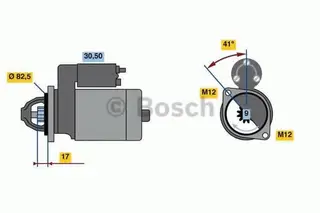 Produktfoto för Startmotor