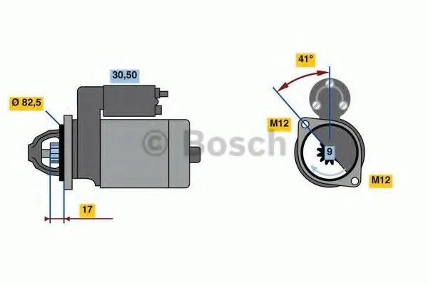 Alternativ bild 0 för Startmotor