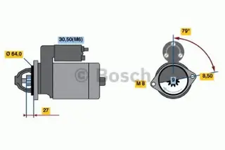 Produktfoto för Startmotor