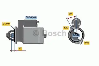 Produktfoto för Startmotor
