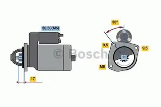 Produktfoto för Startmotor