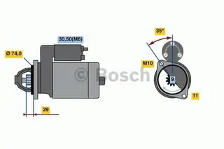 Produktfoto för Startmotor