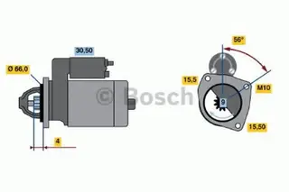 Produktfoto för Startmotor Bosch