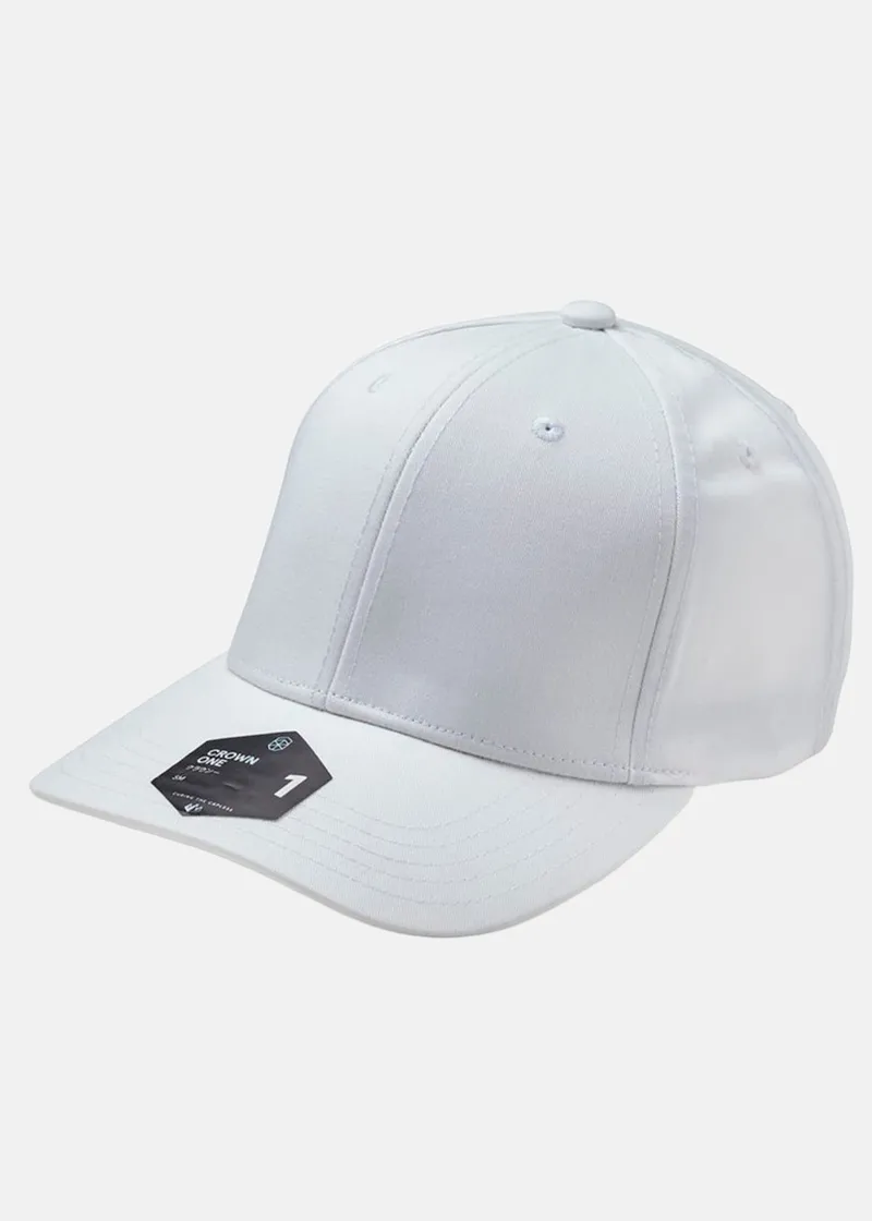 Bild 2 för State Of Wow - Vit flexfit Keps - Crown 1 White EX-Band Flexfit @ Hatstore