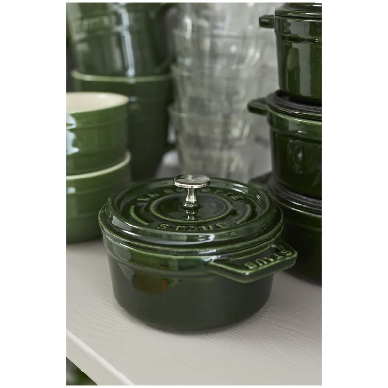 Bild 2 för Staub Cocotte - 10 cm - 250 ml Basil