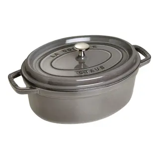 Produktfoto för Staub Cocotte - 29 cm - 4.2 L Graphite Gray