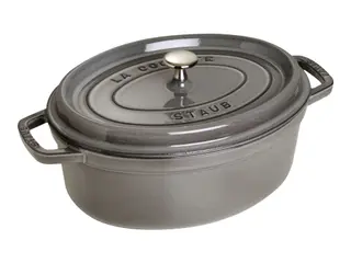 Produktfoto för Staub Cocotte - 29 cm - 4.2 L Graphite Gray