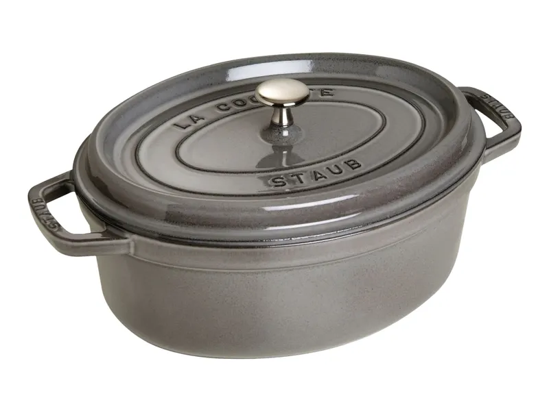 Alternativ bild 0 för Staub Cocotte - 29 cm - 4.2 L Graphite Gray