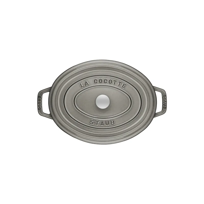 Bild 5 för Staub Cocotte - 31 cm - 5.5 L Graphite Grey